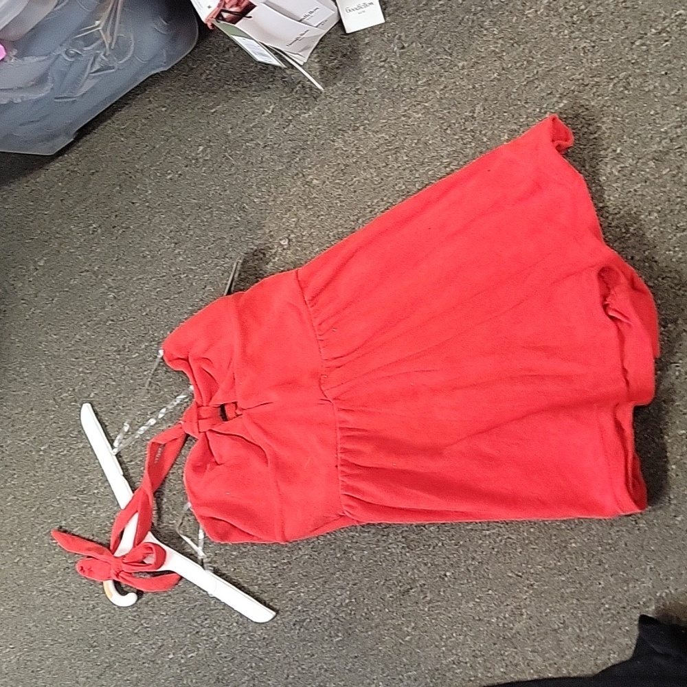 Red dress